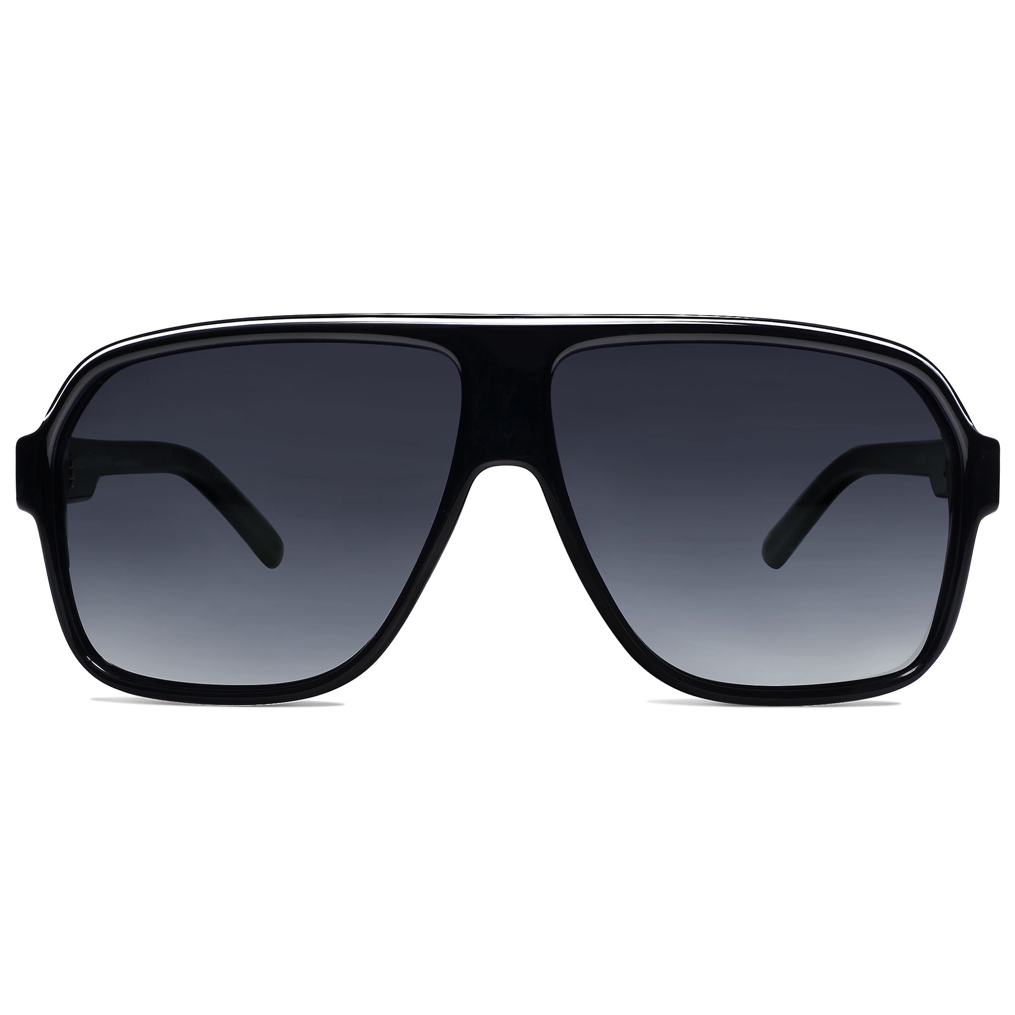 Vanlinker Square Aviator Sunglasses Sunglasses for Men Square Shades ...